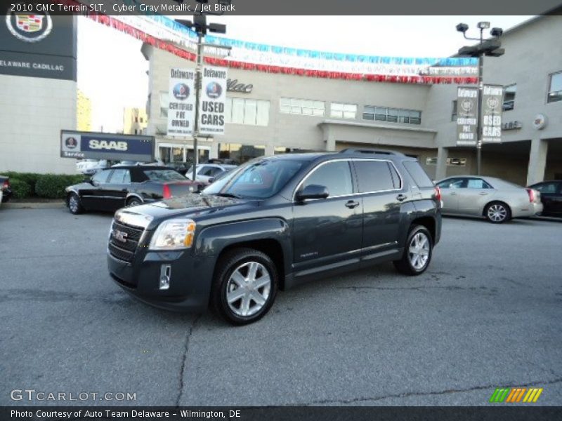 Cyber Gray Metallic / Jet Black 2010 GMC Terrain SLT