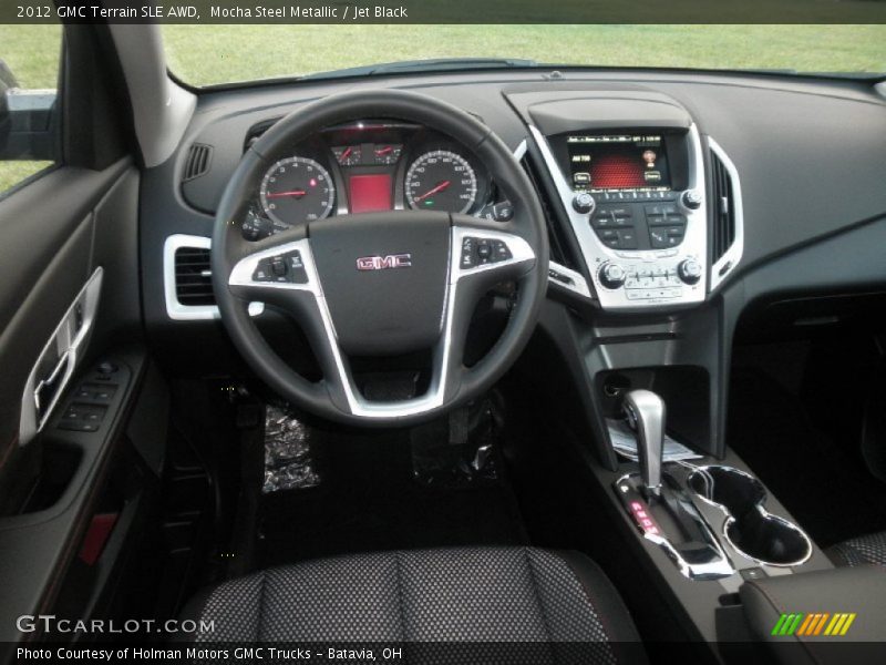 Mocha Steel Metallic / Jet Black 2012 GMC Terrain SLE AWD