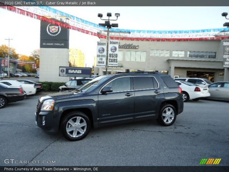 Cyber Gray Metallic / Jet Black 2010 GMC Terrain SLT