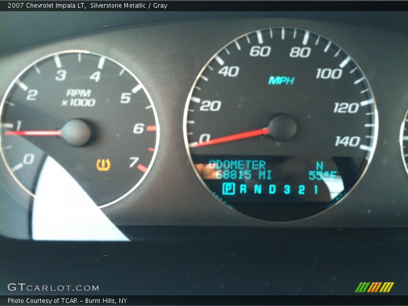 Silverstone Metallic / Gray 2007 Chevrolet Impala LT