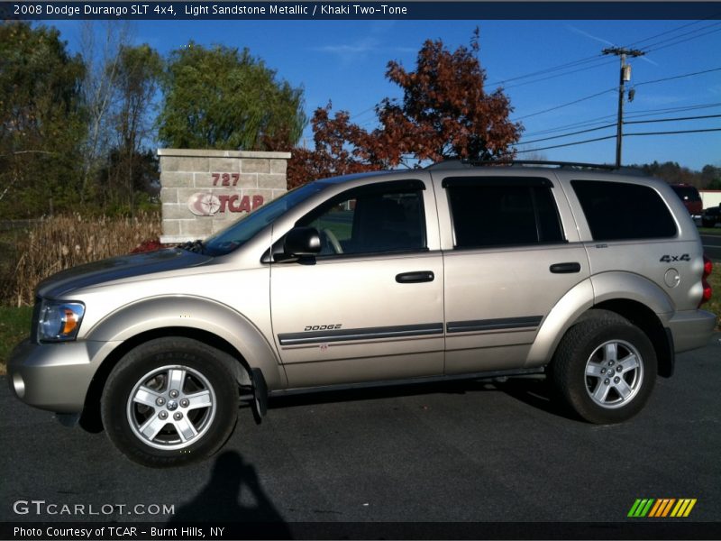 Light Sandstone Metallic / Khaki Two-Tone 2008 Dodge Durango SLT 4x4