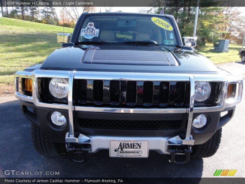 Black / Light Cashmere 2008 Hummer H3 Alpha