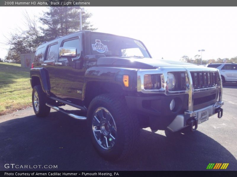 Black / Light Cashmere 2008 Hummer H3 Alpha