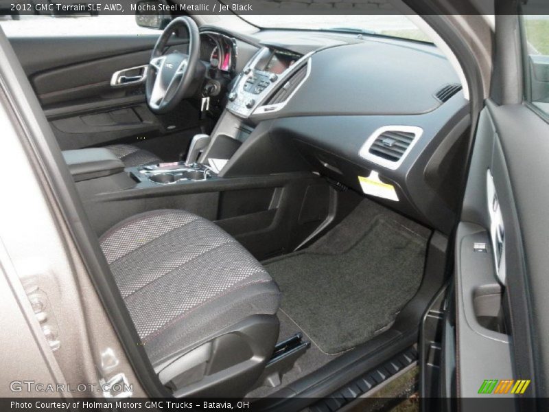 Mocha Steel Metallic / Jet Black 2012 GMC Terrain SLE AWD