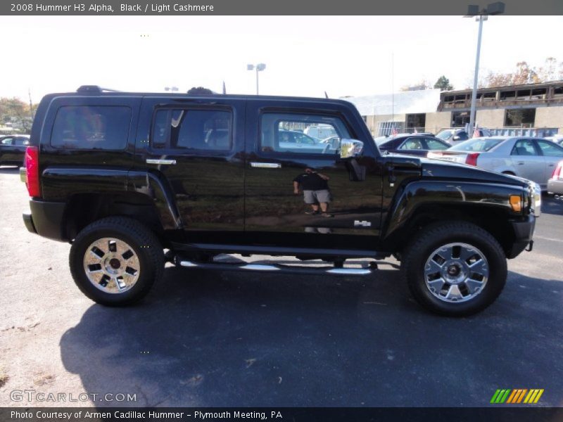 Black / Light Cashmere 2008 Hummer H3 Alpha