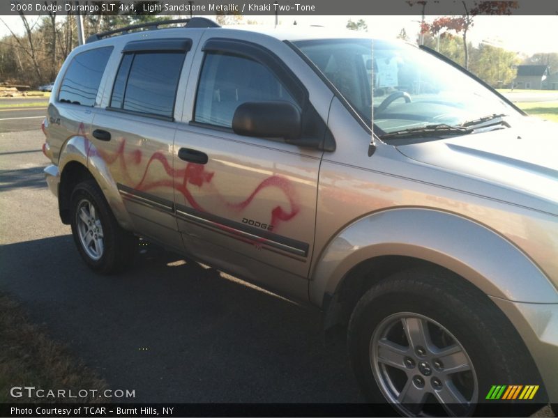 Light Sandstone Metallic / Khaki Two-Tone 2008 Dodge Durango SLT 4x4