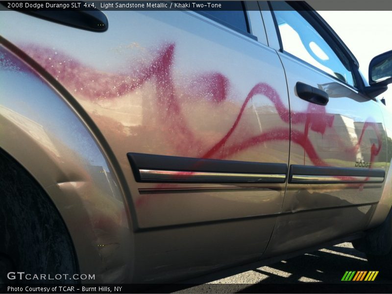Light Sandstone Metallic / Khaki Two-Tone 2008 Dodge Durango SLT 4x4