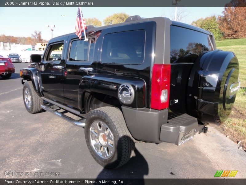 Black / Light Cashmere 2008 Hummer H3 Alpha