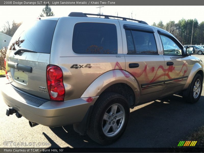 Light Sandstone Metallic / Khaki Two-Tone 2008 Dodge Durango SLT 4x4