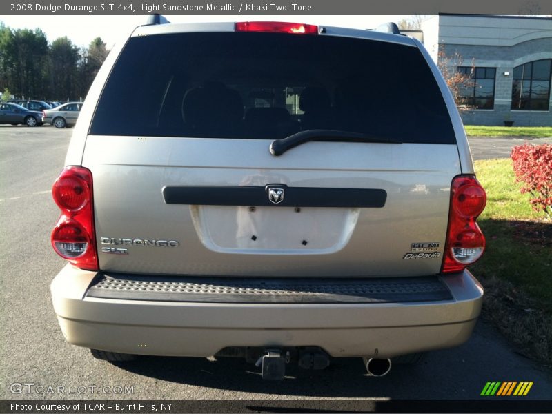 Light Sandstone Metallic / Khaki Two-Tone 2008 Dodge Durango SLT 4x4
