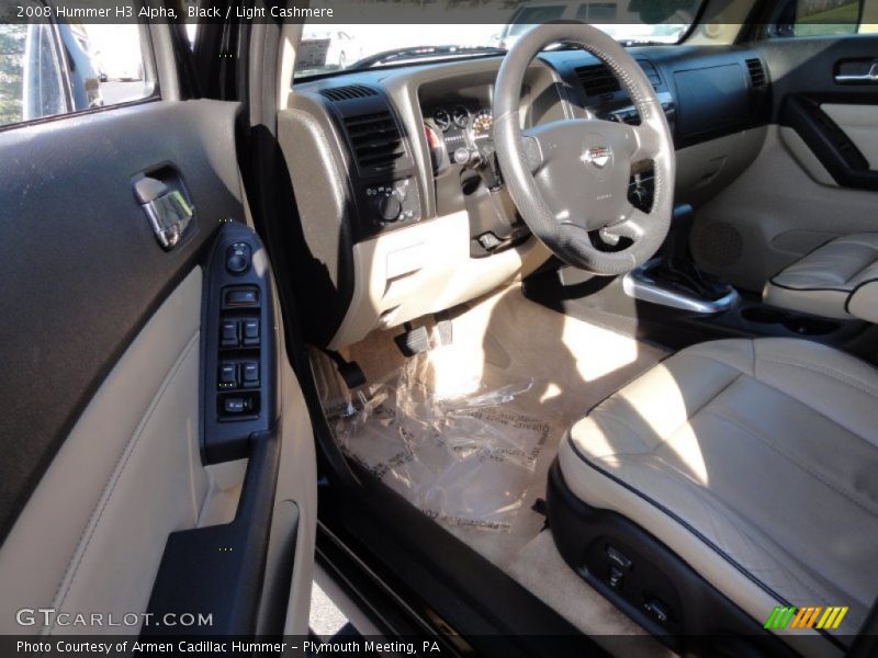 Black / Light Cashmere 2008 Hummer H3 Alpha