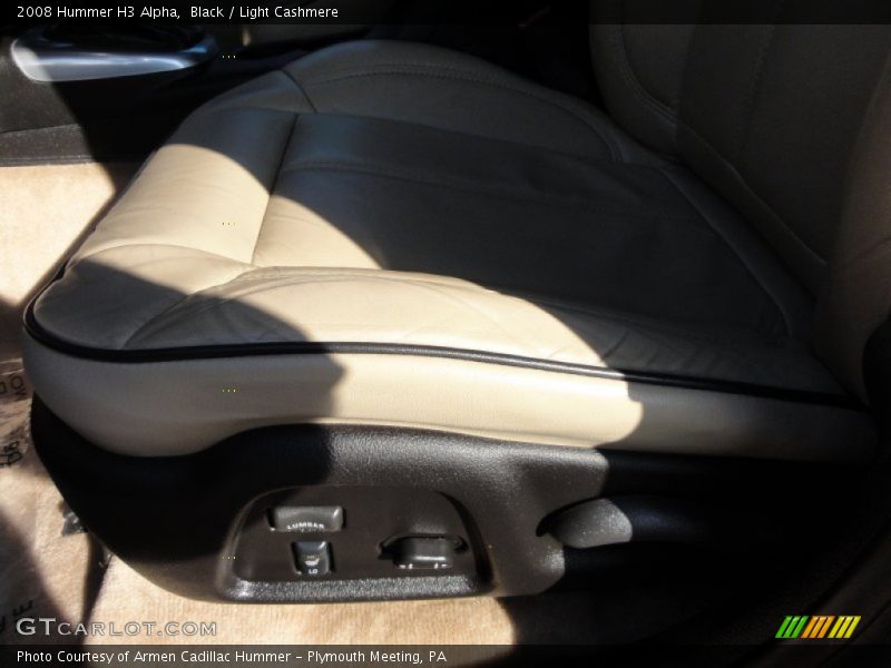 Black / Light Cashmere 2008 Hummer H3 Alpha