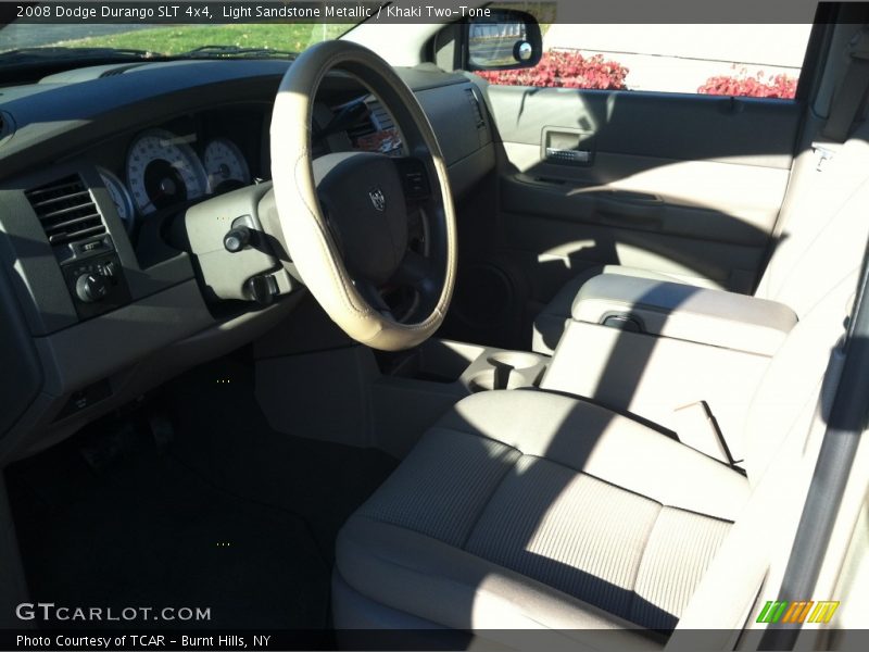Light Sandstone Metallic / Khaki Two-Tone 2008 Dodge Durango SLT 4x4