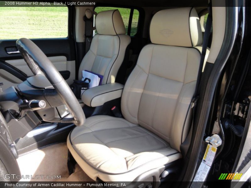  2008 H3 Alpha Light Cashmere Interior