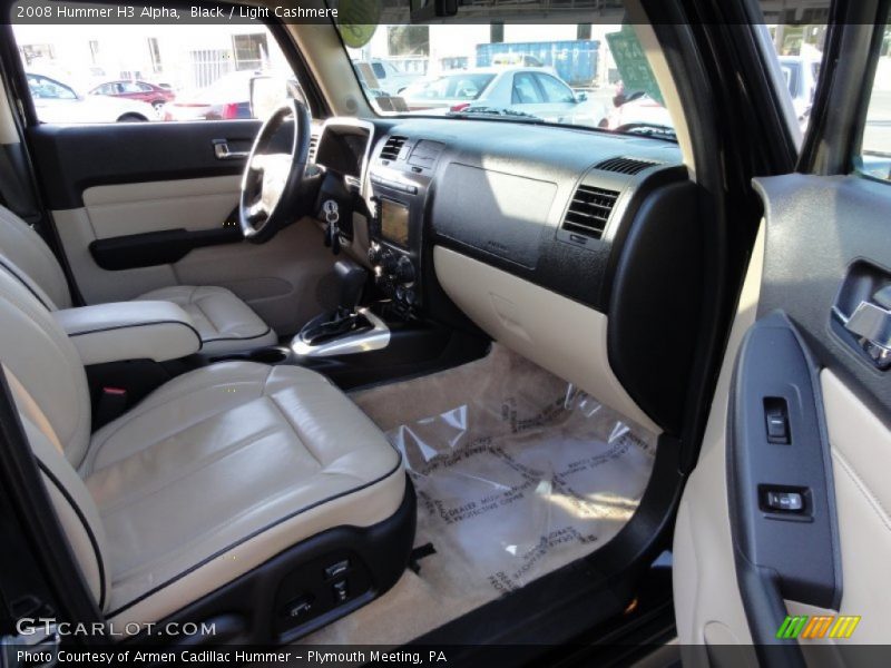 Black / Light Cashmere 2008 Hummer H3 Alpha