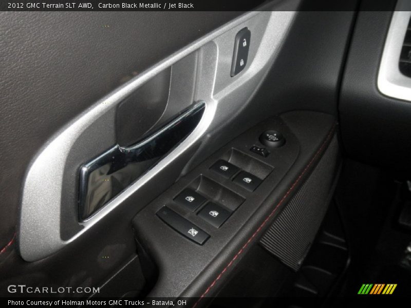 Carbon Black Metallic / Jet Black 2012 GMC Terrain SLT AWD