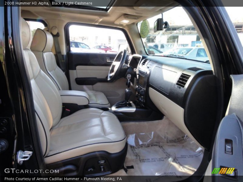 Black / Light Cashmere 2008 Hummer H3 Alpha