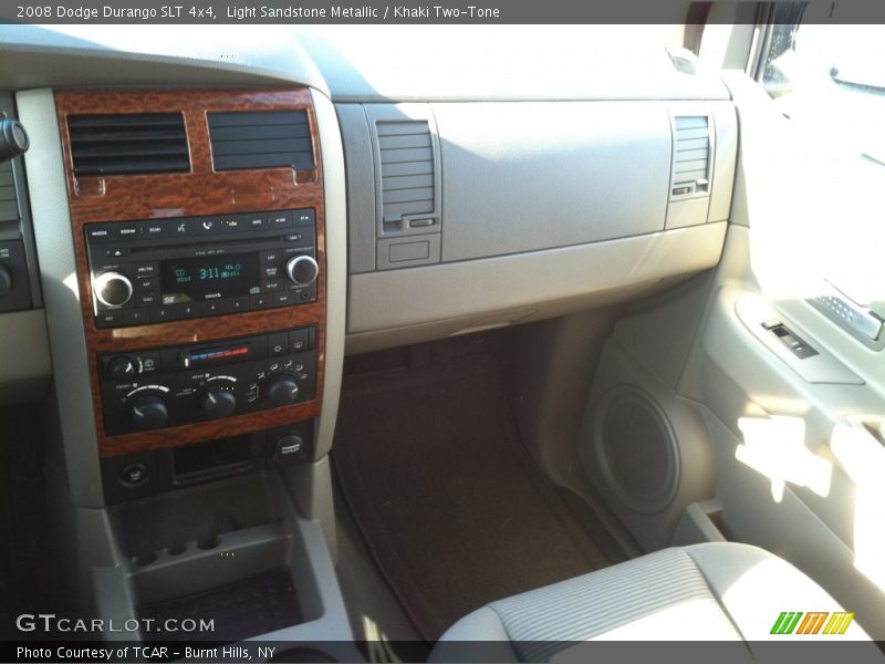 Light Sandstone Metallic / Khaki Two-Tone 2008 Dodge Durango SLT 4x4