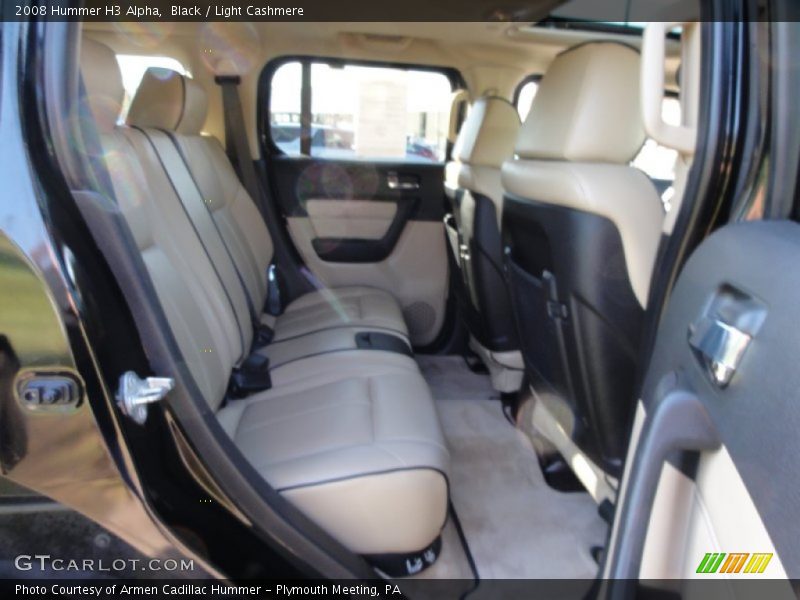  2008 H3 Alpha Light Cashmere Interior