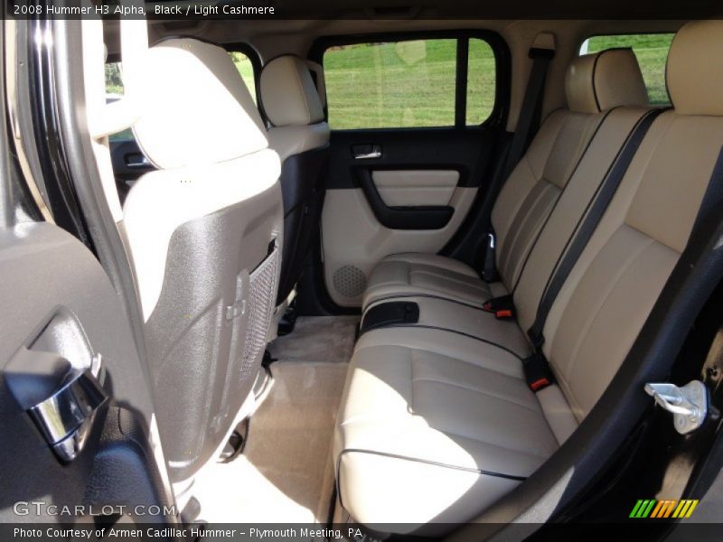 Black / Light Cashmere 2008 Hummer H3 Alpha