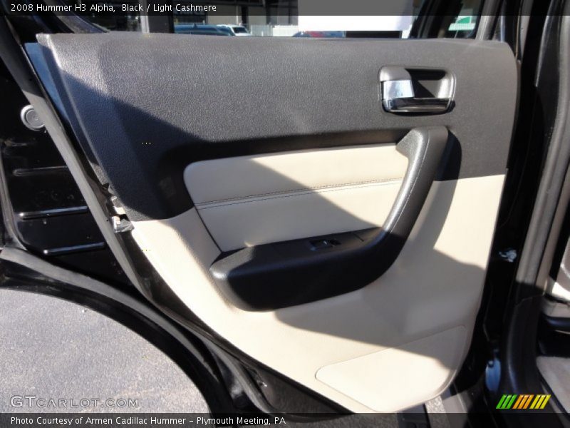 Black / Light Cashmere 2008 Hummer H3 Alpha