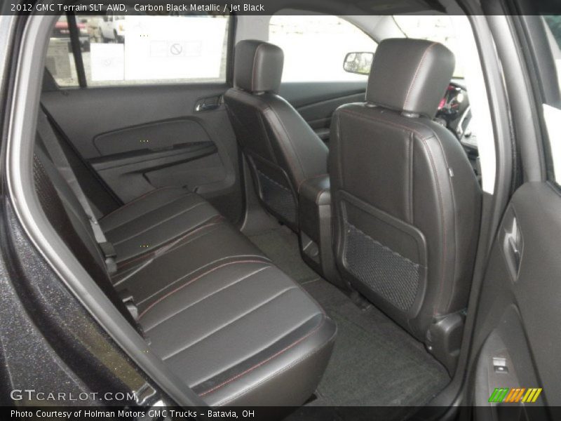 Carbon Black Metallic / Jet Black 2012 GMC Terrain SLT AWD