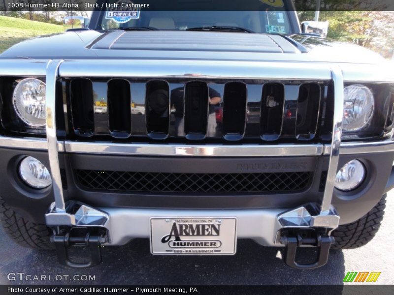 Black / Light Cashmere 2008 Hummer H3 Alpha