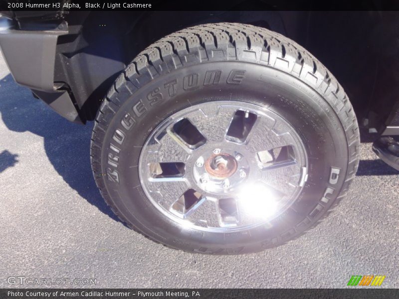 Black / Light Cashmere 2008 Hummer H3 Alpha