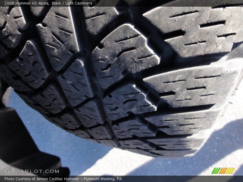 Black / Light Cashmere 2008 Hummer H3 Alpha
