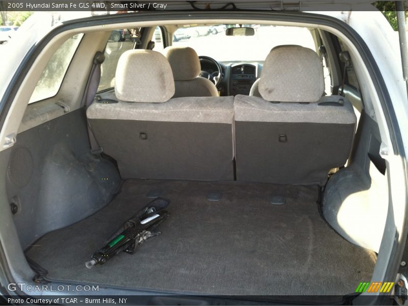 Smart Silver / Gray 2005 Hyundai Santa Fe GLS 4WD