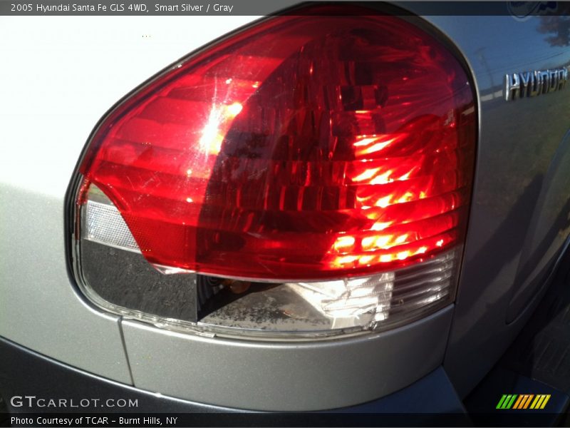 Smart Silver / Gray 2005 Hyundai Santa Fe GLS 4WD