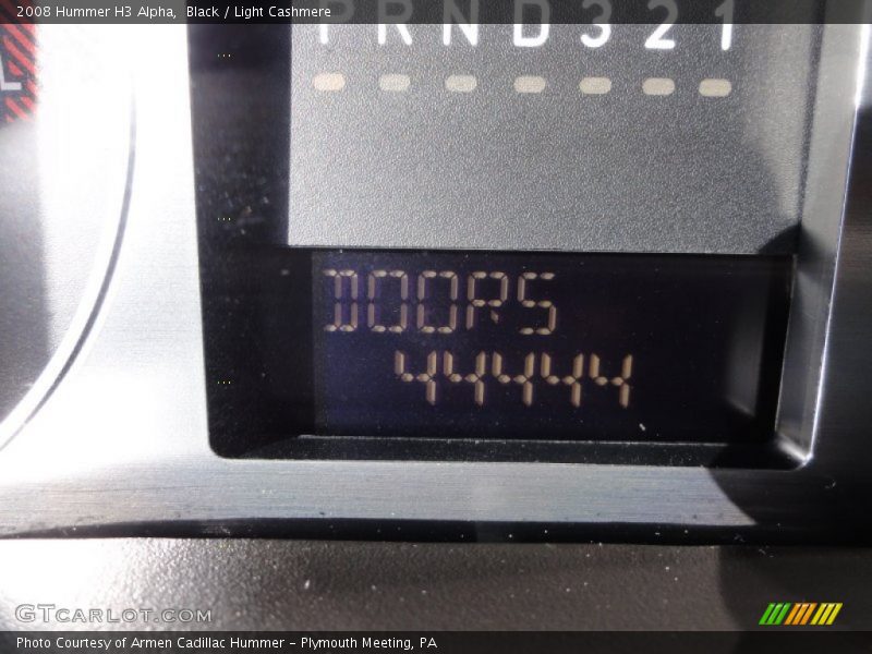 Black / Light Cashmere 2008 Hummer H3 Alpha