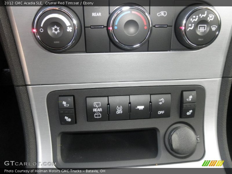 Crystal Red Tintcoat / Ebony 2012 GMC Acadia SLE