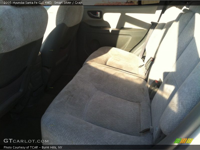 Smart Silver / Gray 2005 Hyundai Santa Fe GLS 4WD