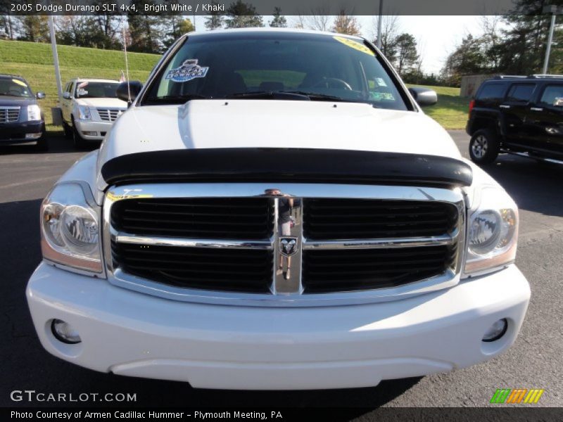 Bright White / Khaki 2005 Dodge Durango SLT 4x4