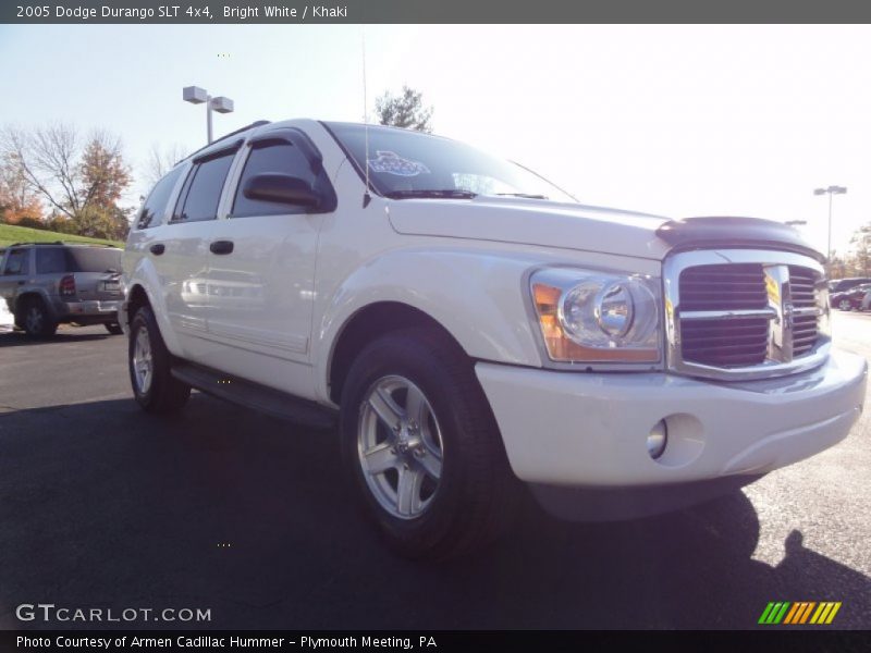 Bright White / Khaki 2005 Dodge Durango SLT 4x4