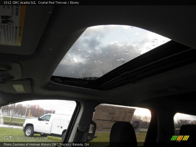 Crystal Red Tintcoat / Ebony 2012 GMC Acadia SLE