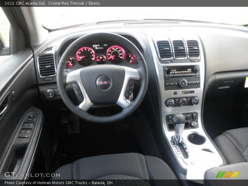 Crystal Red Tintcoat / Ebony 2012 GMC Acadia SLE