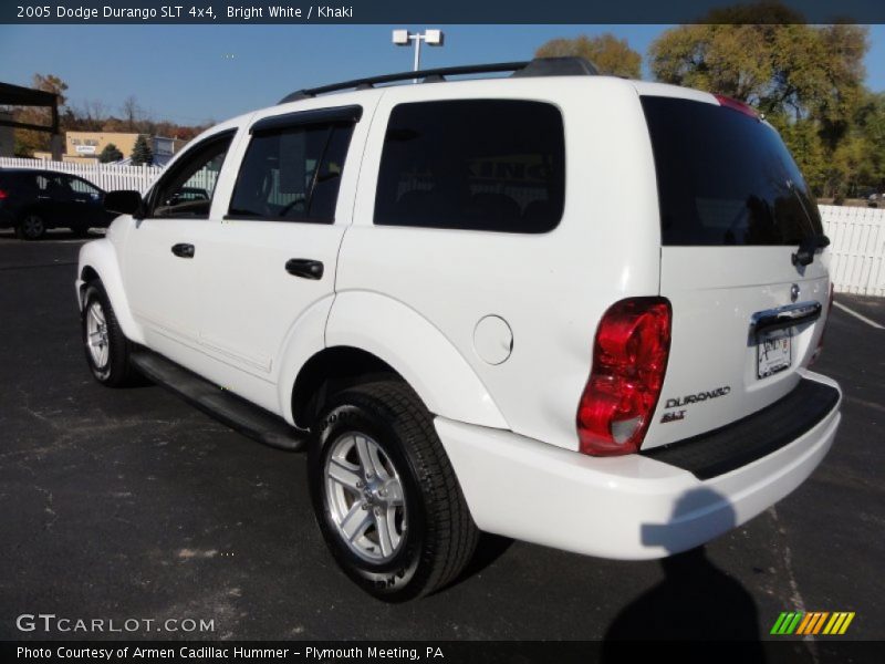 Bright White / Khaki 2005 Dodge Durango SLT 4x4