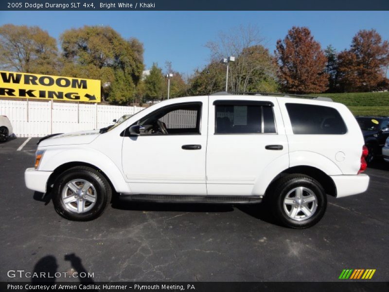 Bright White / Khaki 2005 Dodge Durango SLT 4x4
