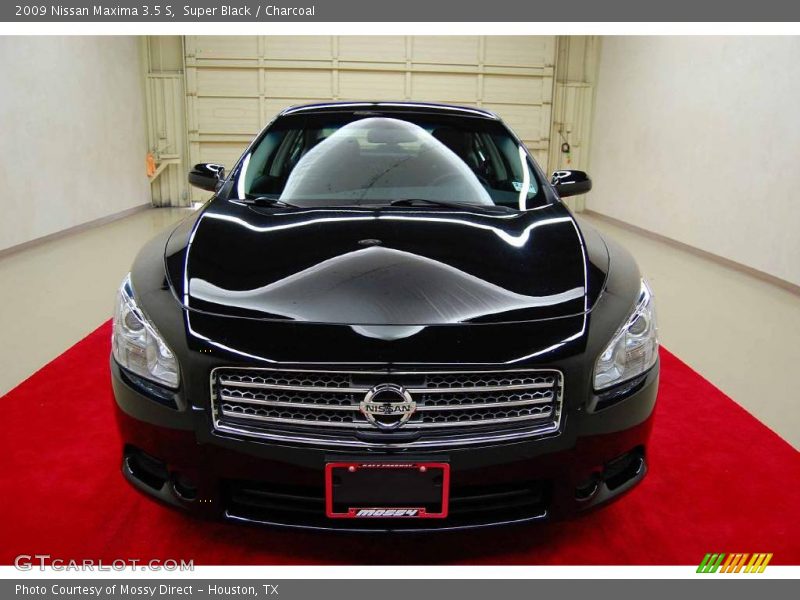 Super Black / Charcoal 2009 Nissan Maxima 3.5 S