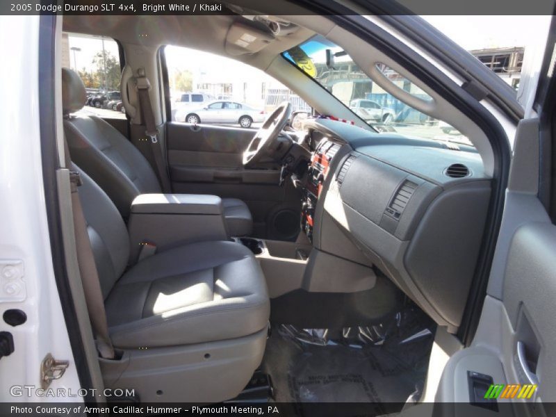 Bright White / Khaki 2005 Dodge Durango SLT 4x4