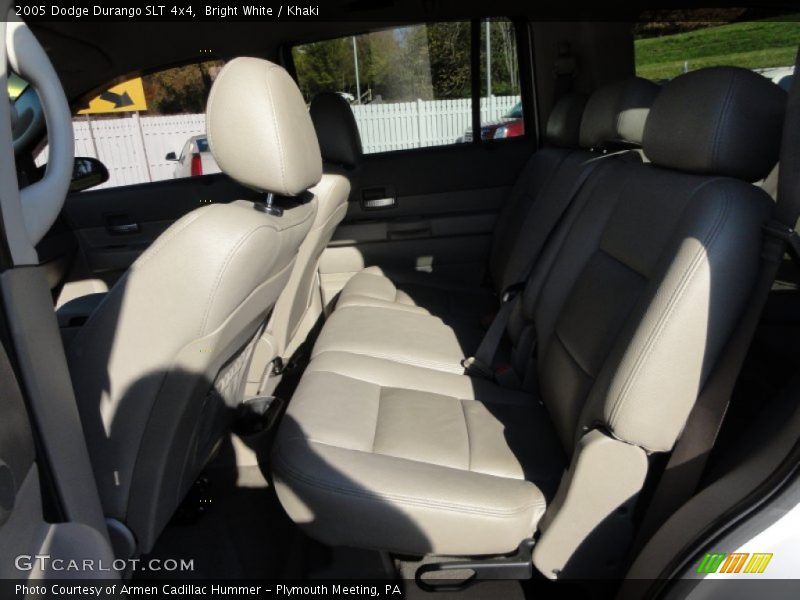 Bright White / Khaki 2005 Dodge Durango SLT 4x4