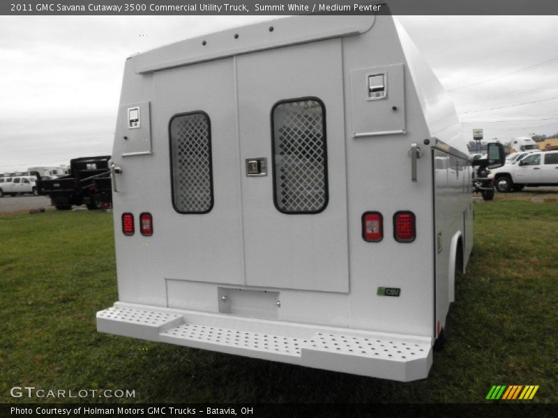 Summit White / Medium Pewter 2011 GMC Savana Cutaway 3500 Commercial Utility Truck