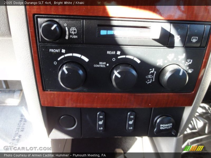 Bright White / Khaki 2005 Dodge Durango SLT 4x4