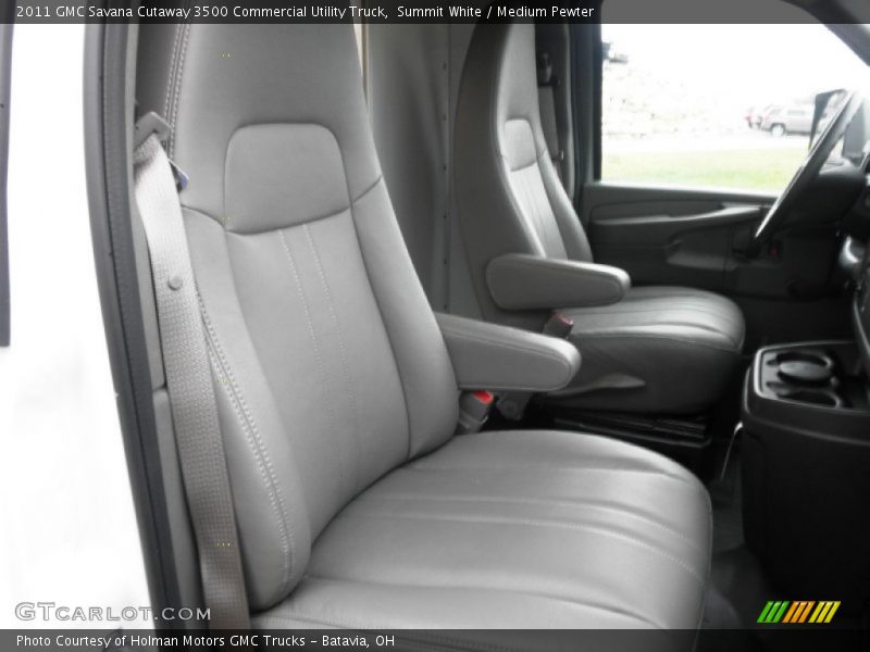  2011 Savana Cutaway 3500 Commercial Utility Truck Medium Pewter Interior