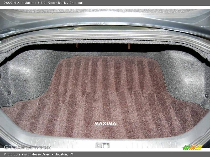 Super Black / Charcoal 2009 Nissan Maxima 3.5 S