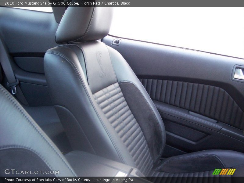 Torch Red / Charcoal Black 2010 Ford Mustang Shelby GT500 Coupe