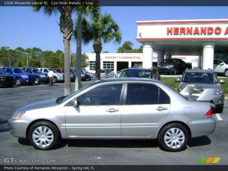 Cool Silver Metallic / Gray 2006 Mitsubishi Lancer ES