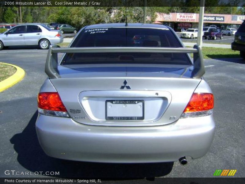 Cool Silver Metallic / Gray 2006 Mitsubishi Lancer ES